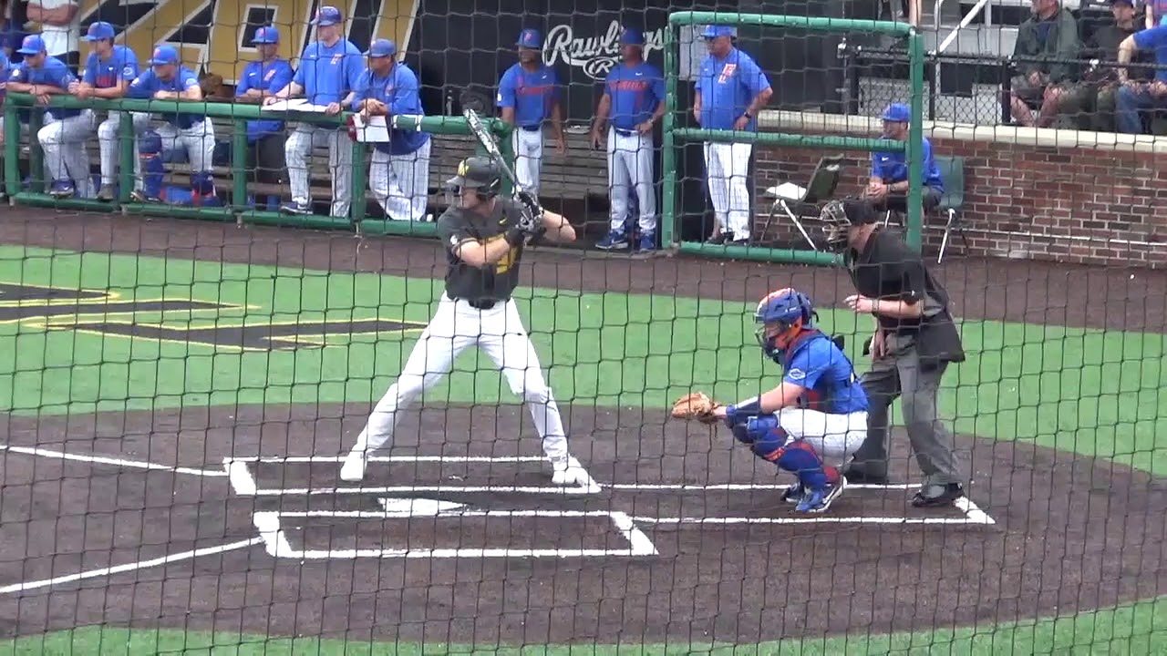 Kameron Misner (5-17-2019) vs Univ. of Florida (Columbia, MO).