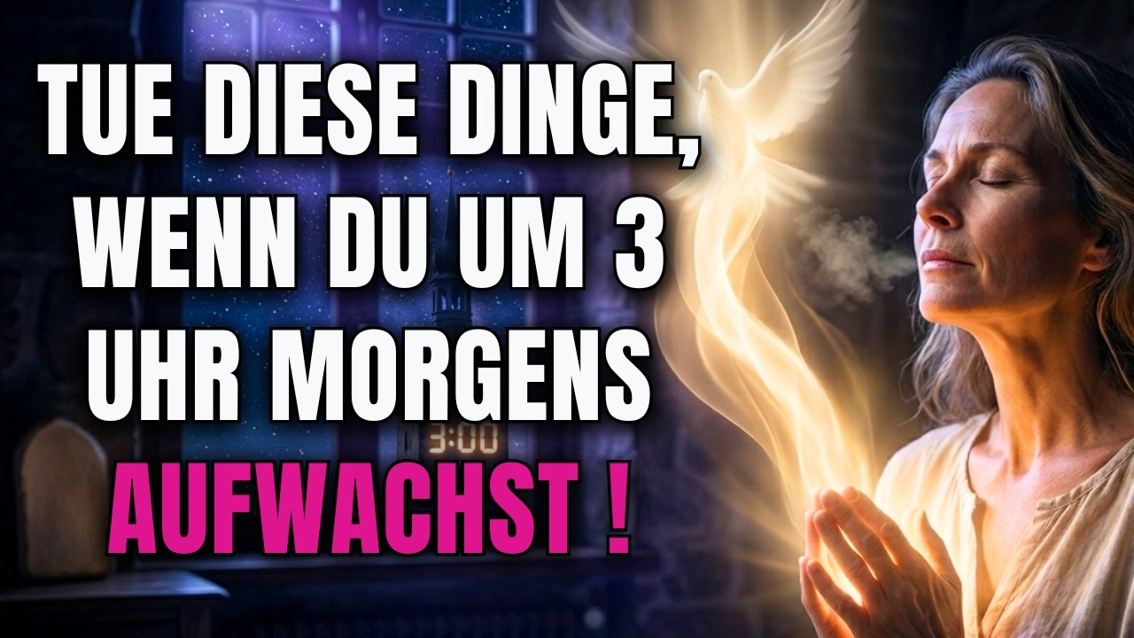 WENN DU ZWISCHEN 3 UHR UND 5 UHR MORGENS AUFWACHST, TUE DIESE 3 DINGE | Kathryn Kuhlman
