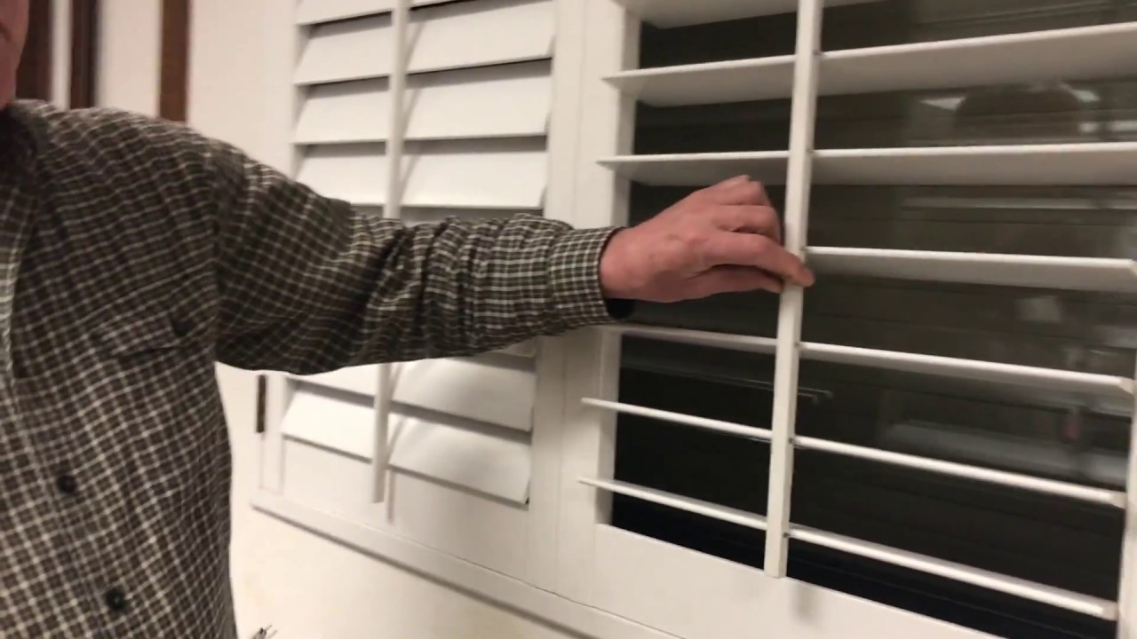 How to Fix Plantation Shutters