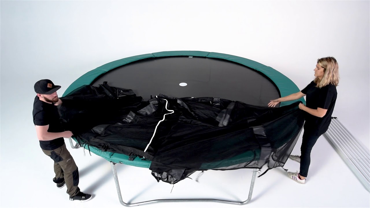 Montering Fly trampolin