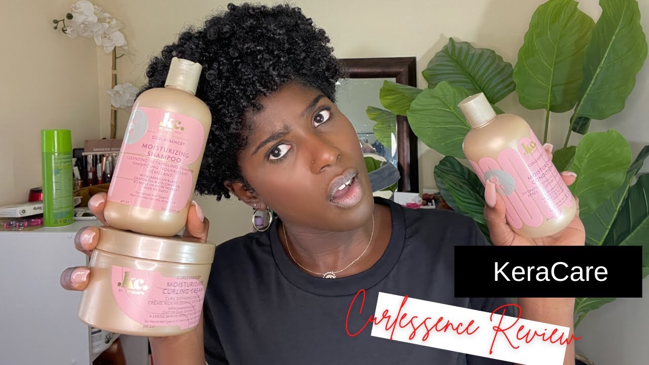 KERA CARE YOU HITTIN LIKE THIS.... KERACARE CURLESSENCE REVIEW | RUTH NANDA