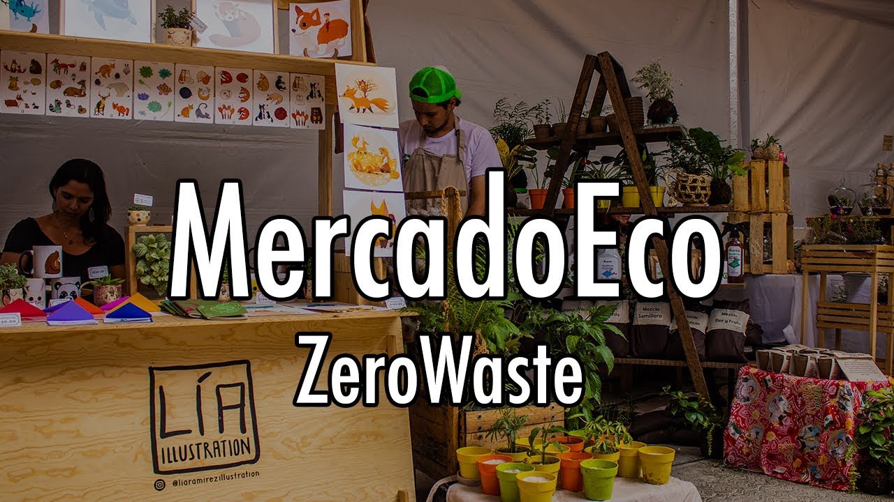 Mercado ecológico en México - Un día en la CDMX