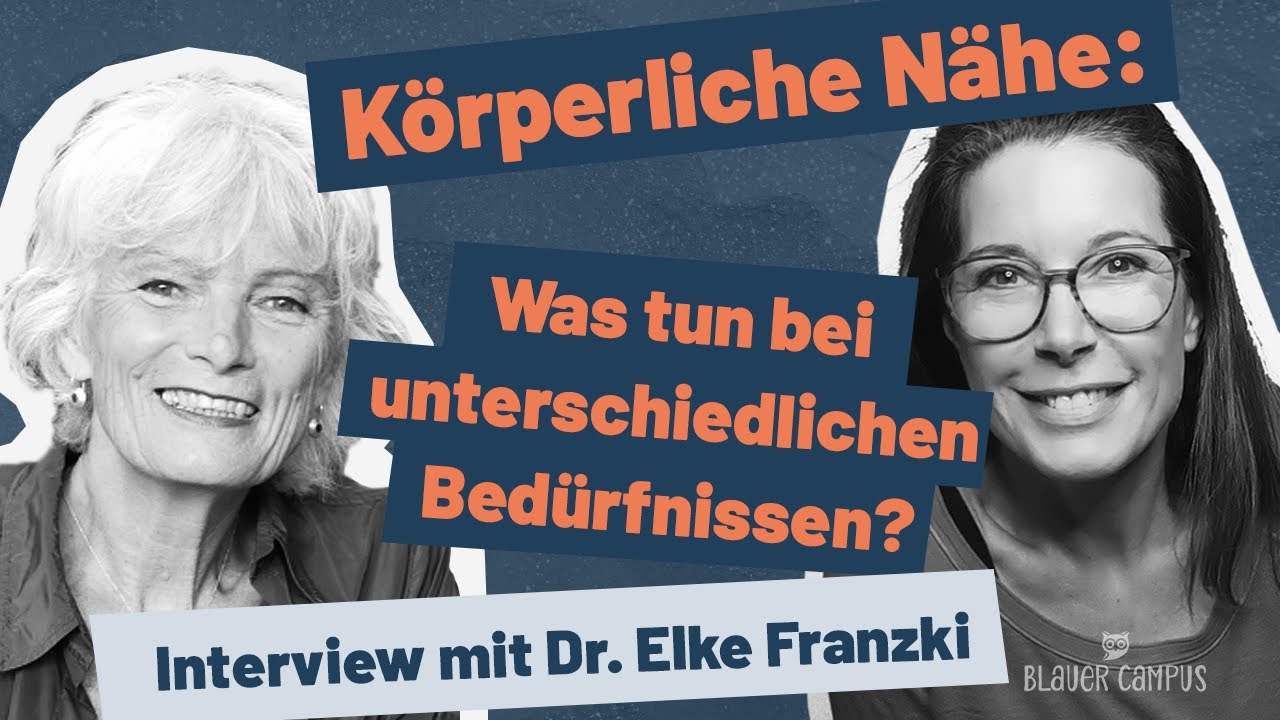 Körperliche Nähe: Was tun, wenn eine(r) mehr möchte als die/der andere? Interview mit Elke Franzki
