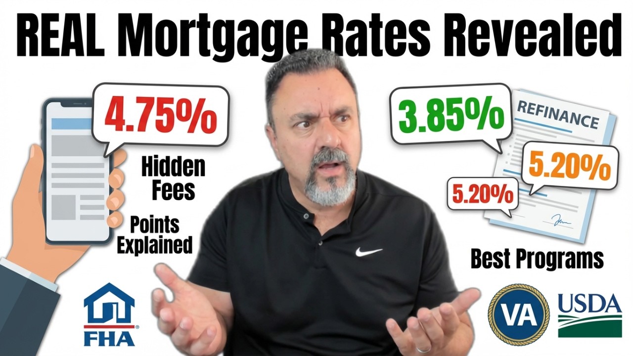 Today&rsquo;s Mortgage Rates Are MISLEADING &mdash; Here&rsquo;s How to Compare Them Correctly