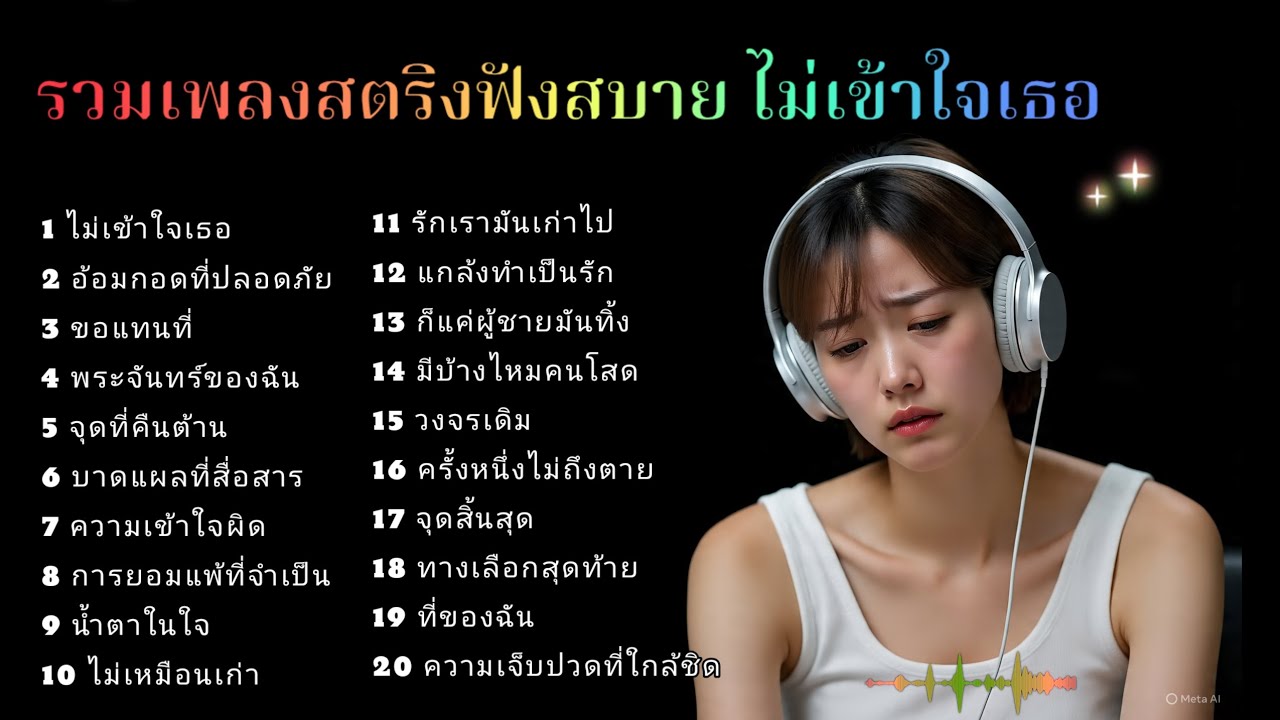 รวมเพลงสตริงฟังสบาย ความผิดที่ไม่ตั้งใจ 🎧💜🎧