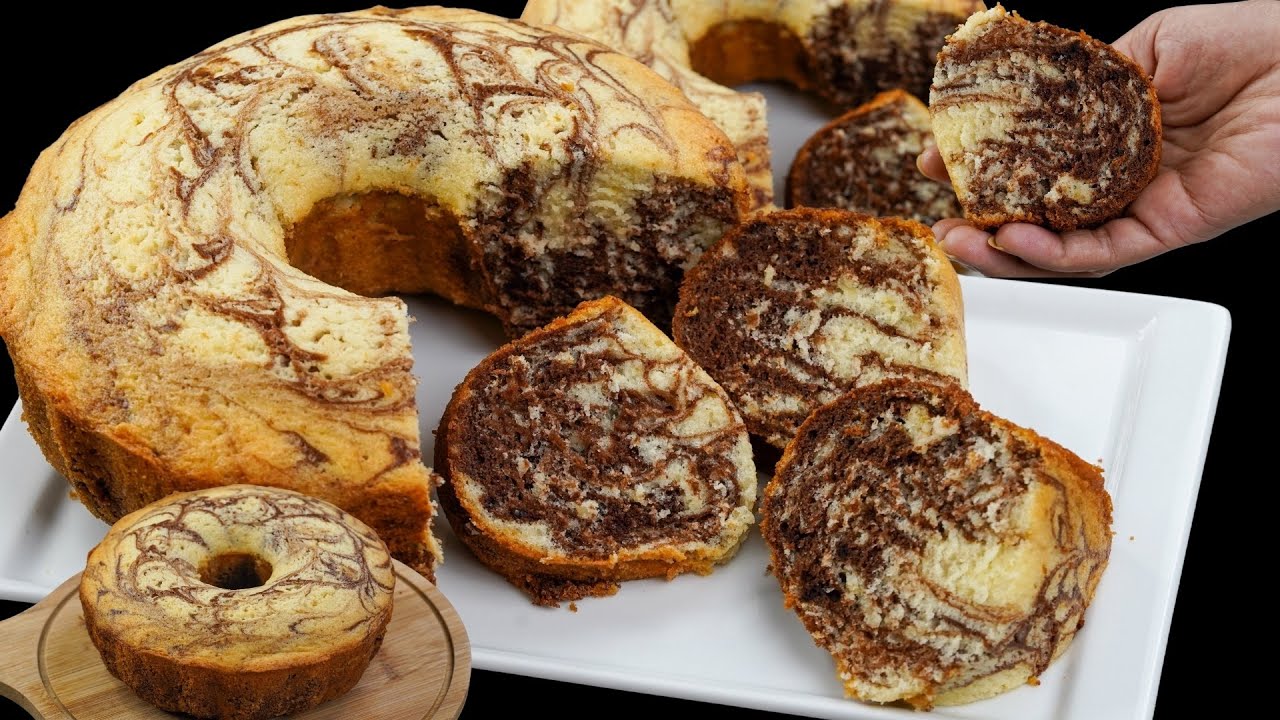 Why Is It Called Zebra Cake? Wait Until You Slice It! Baking Magic! This Cake Creates Its Own Stripe