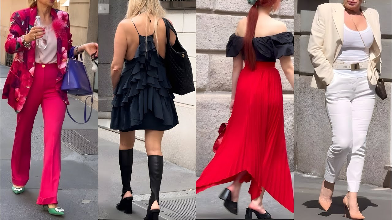Explore Milan's Summer Street Style For 2024: Italy's Hottest June Fashion Trends 🌞🇮🇹