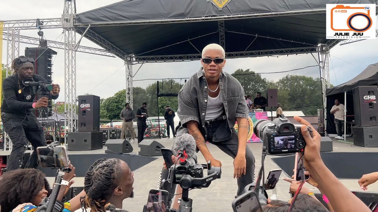 KIDI FULL PERFORMANCE AT GHANA PARTY IN THE PARK 2024 IN LONDON (UK)