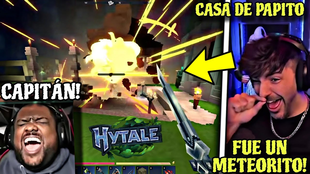 LA REACCIÓN DE PAPITO AL VER CÓMO EXPLOTARON SU CASA CON MINAS 😱 NEXXUZ LLORA DE RISA 😂