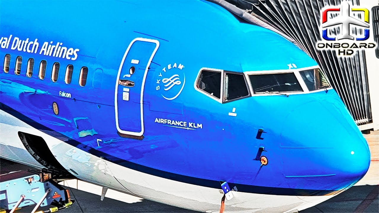 TRIP REPORT | I'd Never Seen This! | KLM B737 | Madrid to Amsterdam