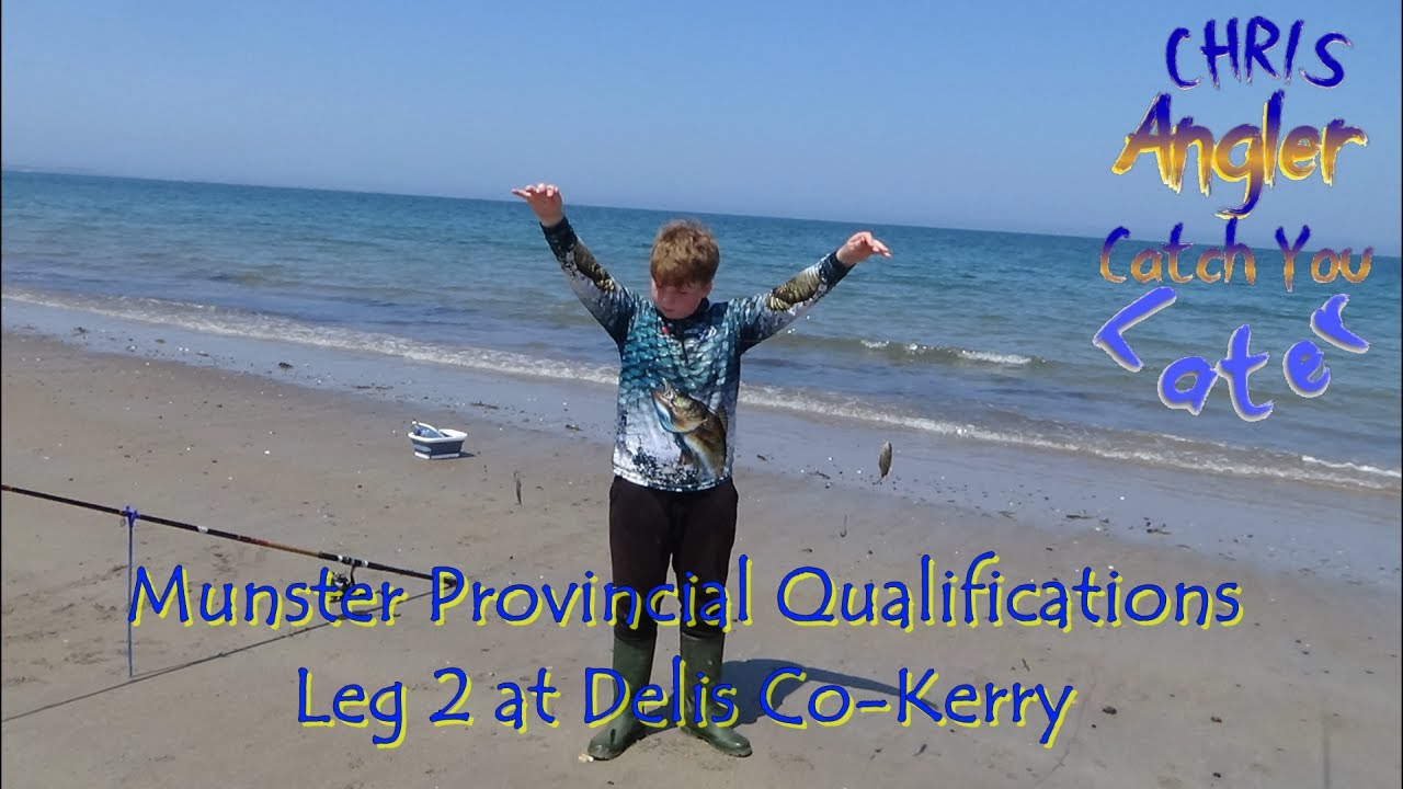 Munster qualification surf-fishing at Delis Co-Kerry Ireland