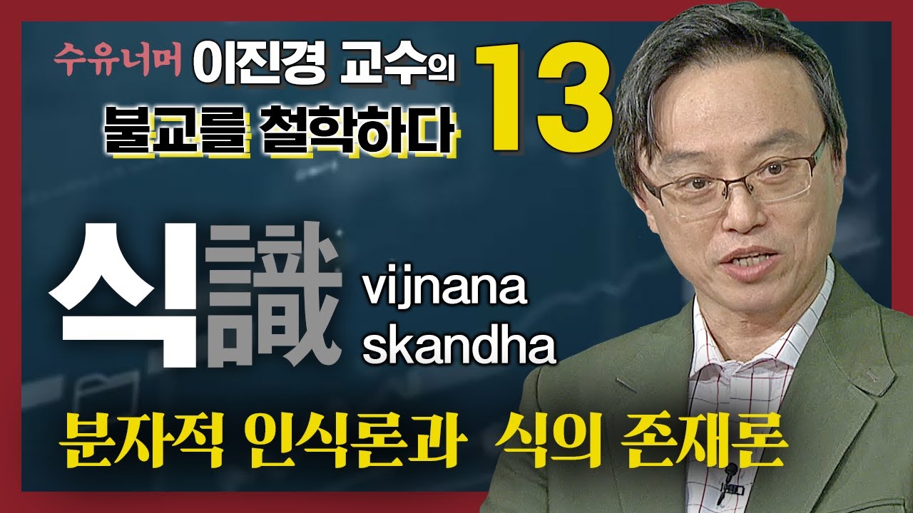 식(識) : 분자적 인식론과 식(識)의 존재론 [이진경 교수의 철학이 묻고 불교가 답하다 13편]