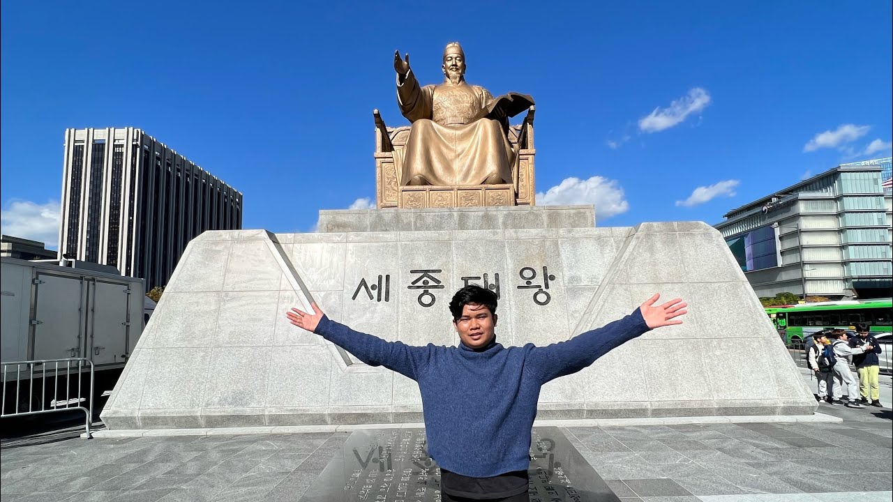 K2K [Kelate to Korea] ep. 76 - Statue of King Sejong & Museum of King Sejong