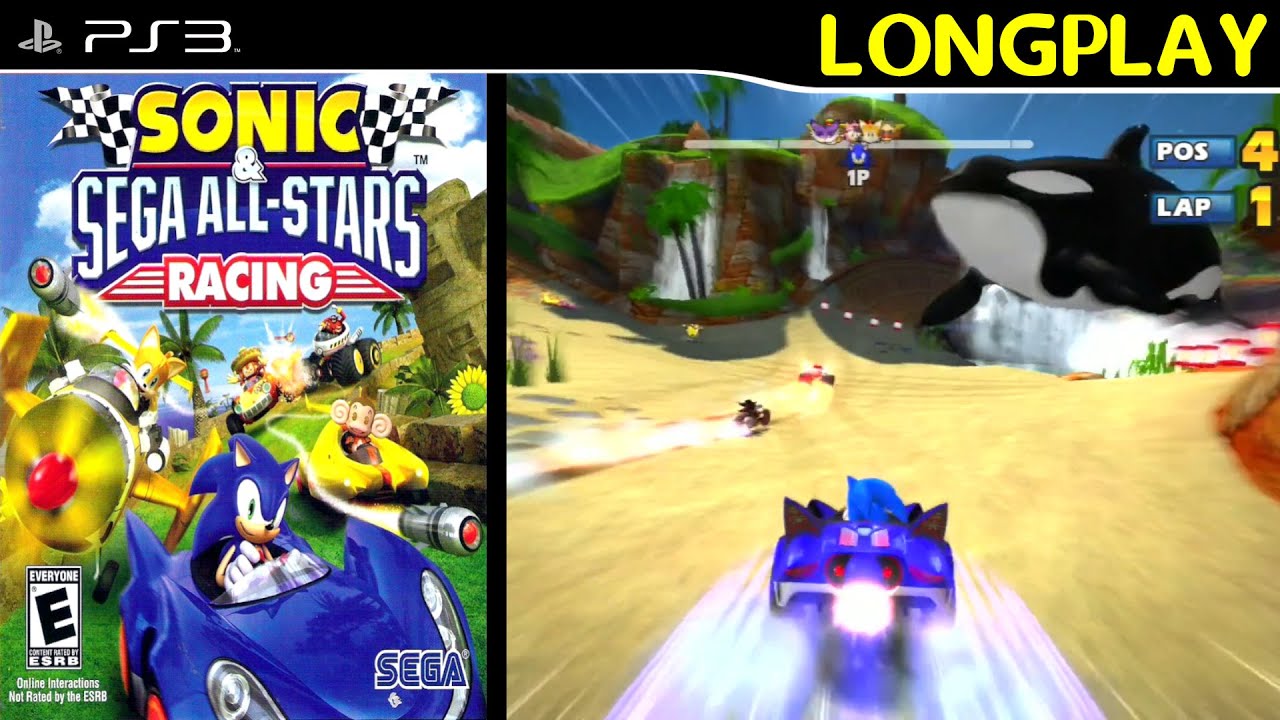 Sonic & Sega All-Stars Racing (PS3) - Longplay - (1080p, original console) - No Commentary