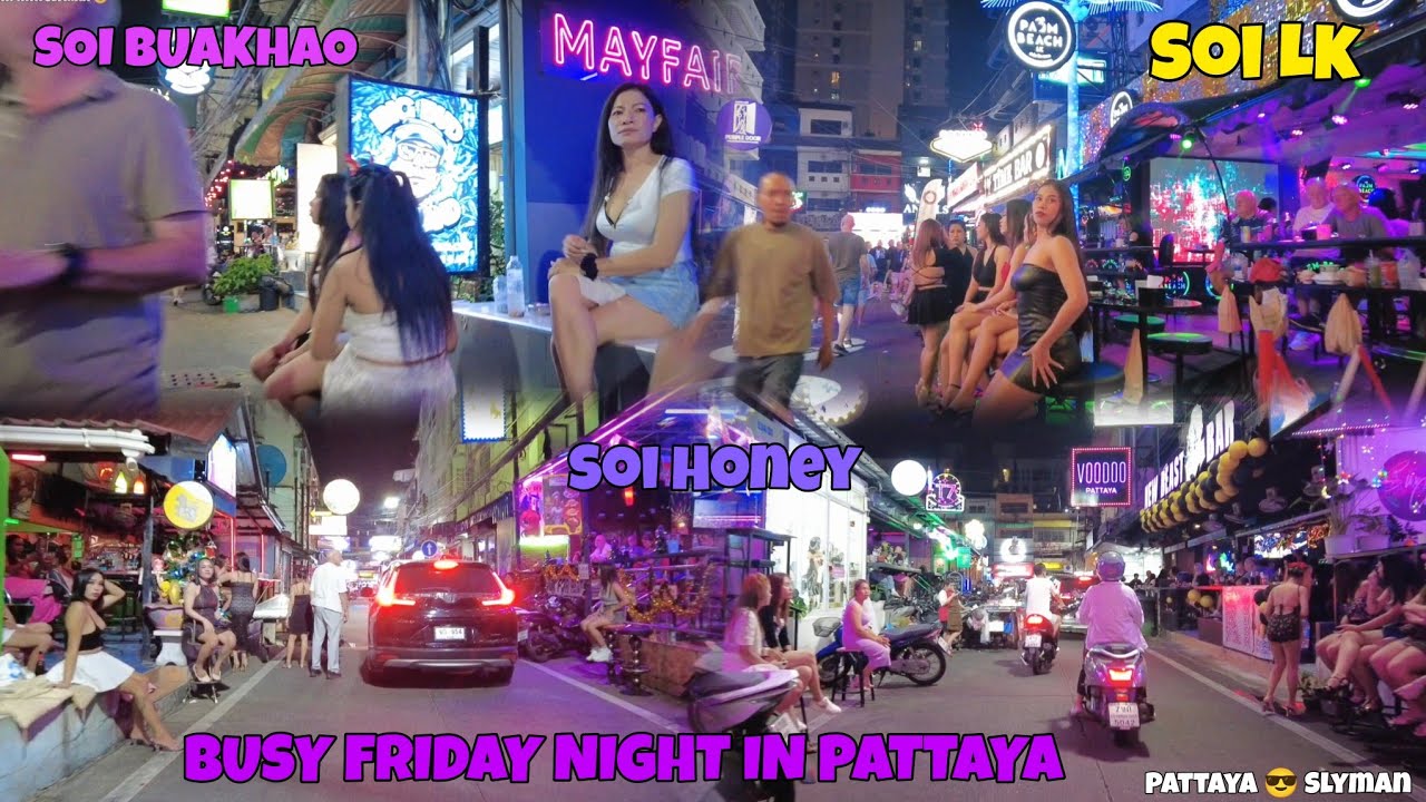 PATTAYA NIGHTLIFE NOW, SOI HONEY, SOI BUAKHAO, SOI LK METRO, TREE TOWN 