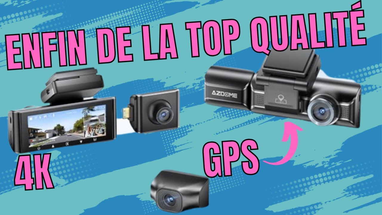 AZDOME M550 MAX : Une DASHCAM Haut de gamme à prix discount . Vous faites le bon choix !