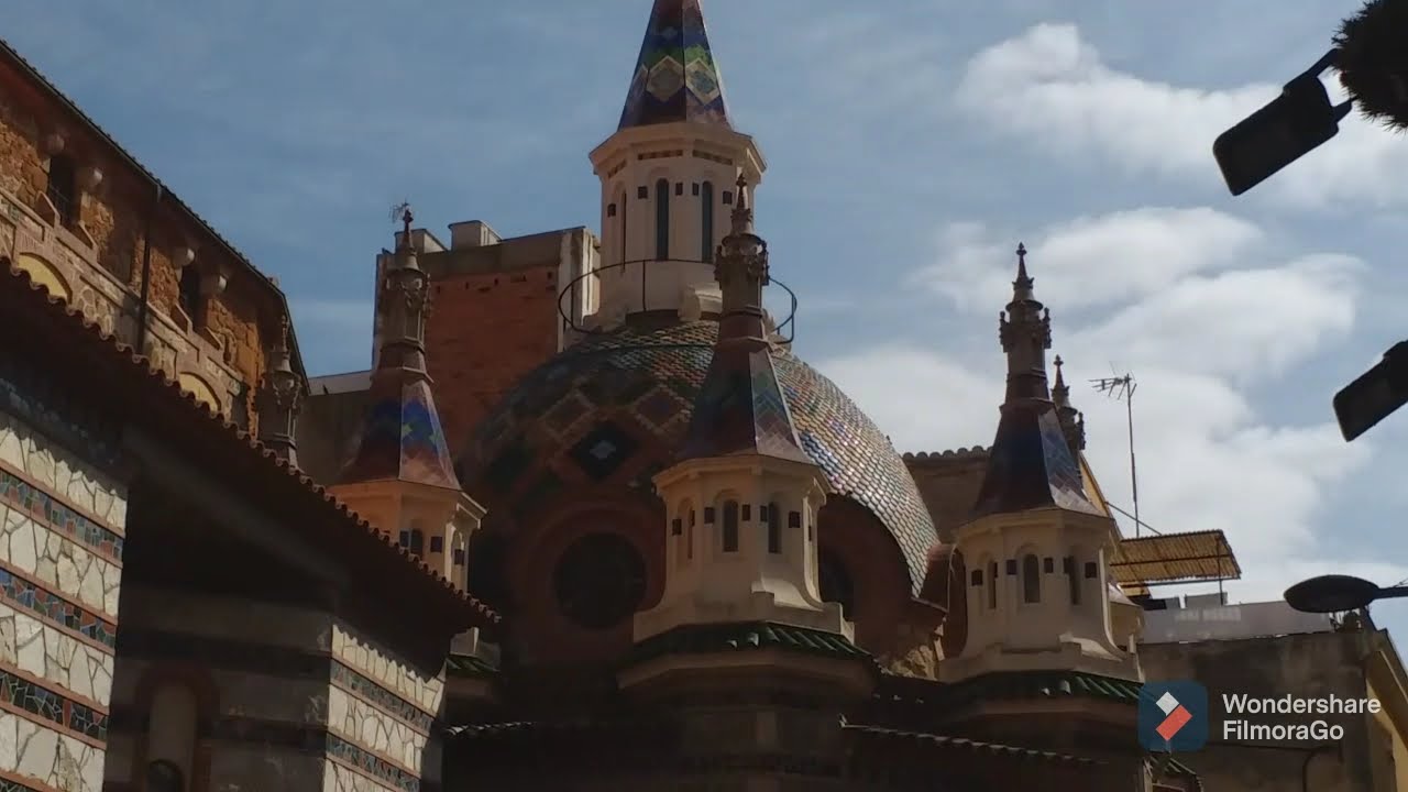 Церковь Св. Романа (Iglesia de Sant Roma) после карантина Covid-19. Ллорет де мар.Испания 2021