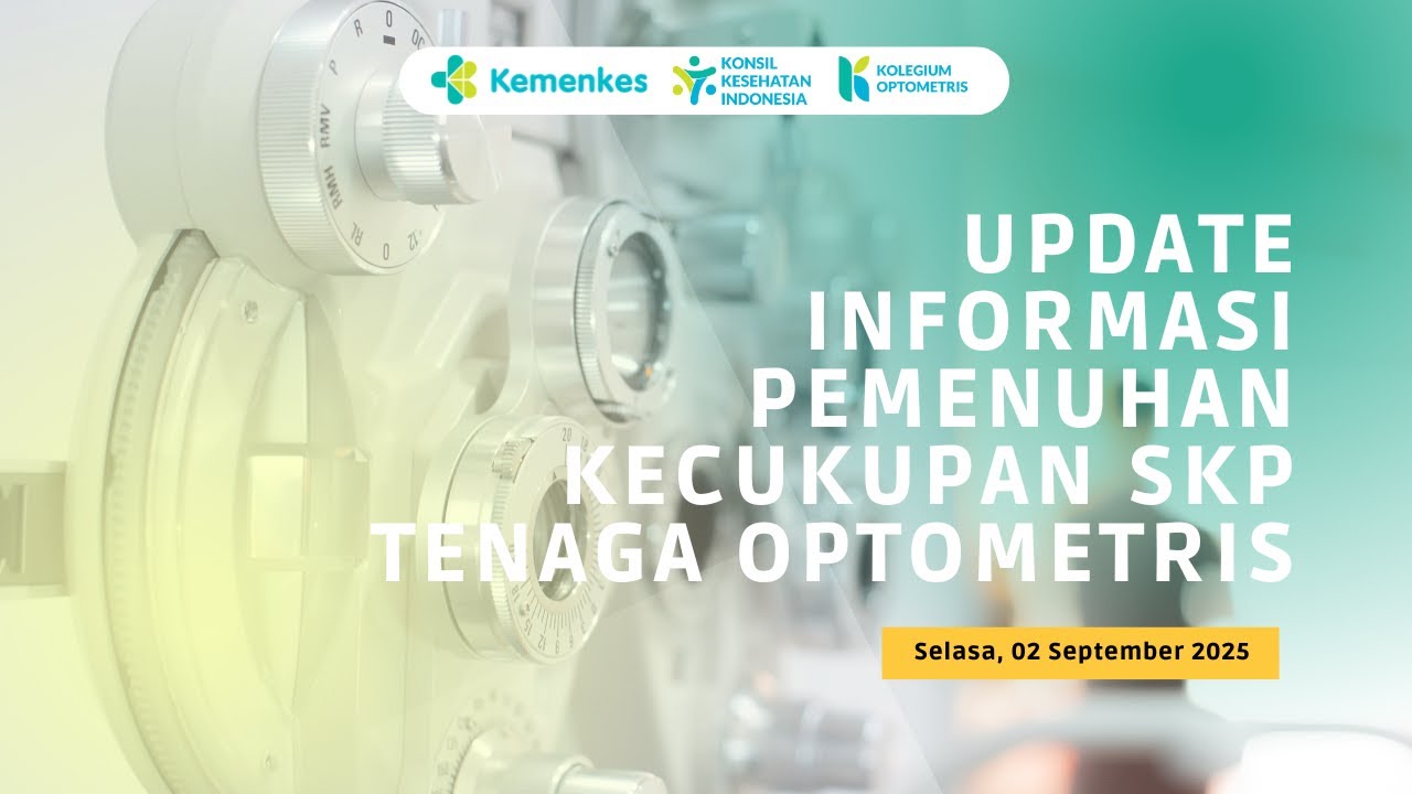 Update Informasi Pemenuhan Kecukupan SKP Tenaga Optometris