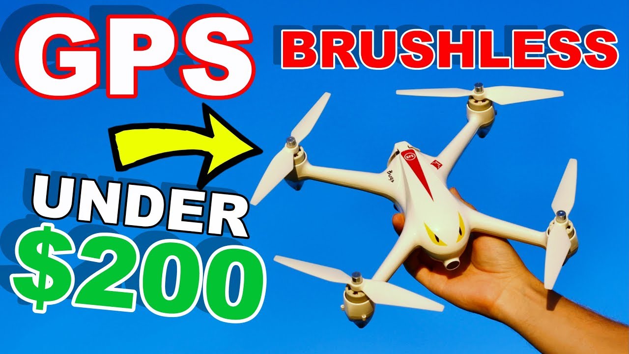 Best GPS Camera Drone Under $200 - MJX Bugs 2 B2C - Brushless TheRcSaylors