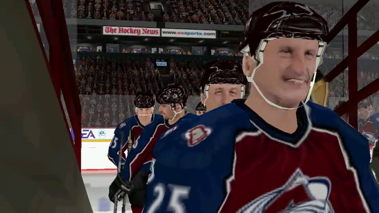 NHL 2001 Colorado Avalanche vs Detroit Red Wings (PC)