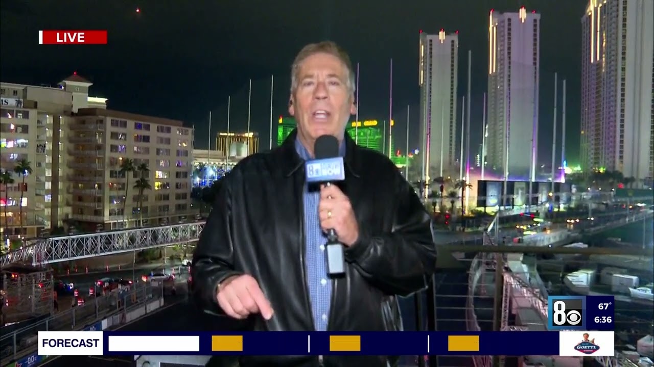 Ron Futrell live from F1 Paddock 6:30pm newscast - Las Vegas - November 15, 2023