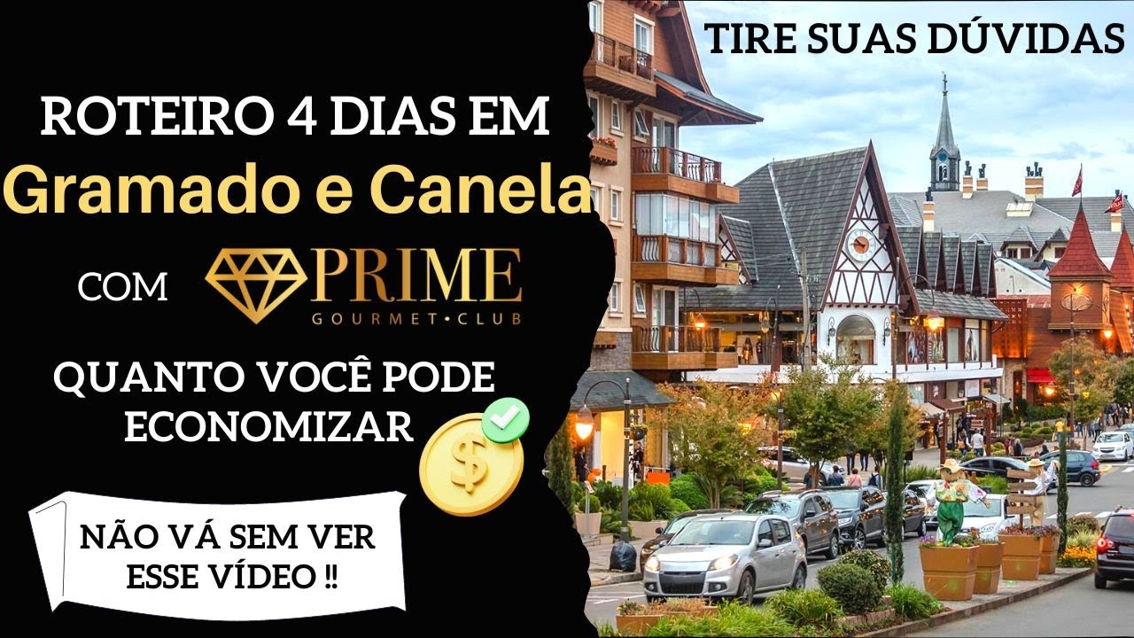 Roteiro em Gramado e Canela com Prime Gourmet. Roteiro de 4 dias com preços e dicas de passeios.