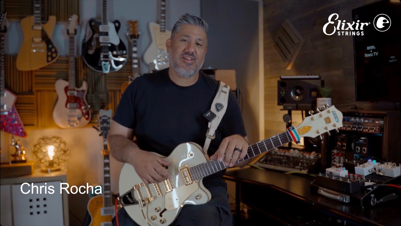 Chris Rocha Electric Guitar Lesson: G Major Octave Lick | ELIXIR Strings