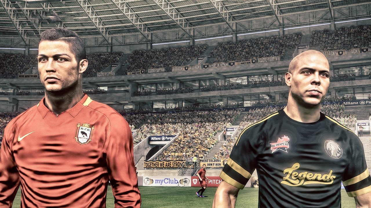 PES 2017 - World Classic Legends vs World AllStars 2017