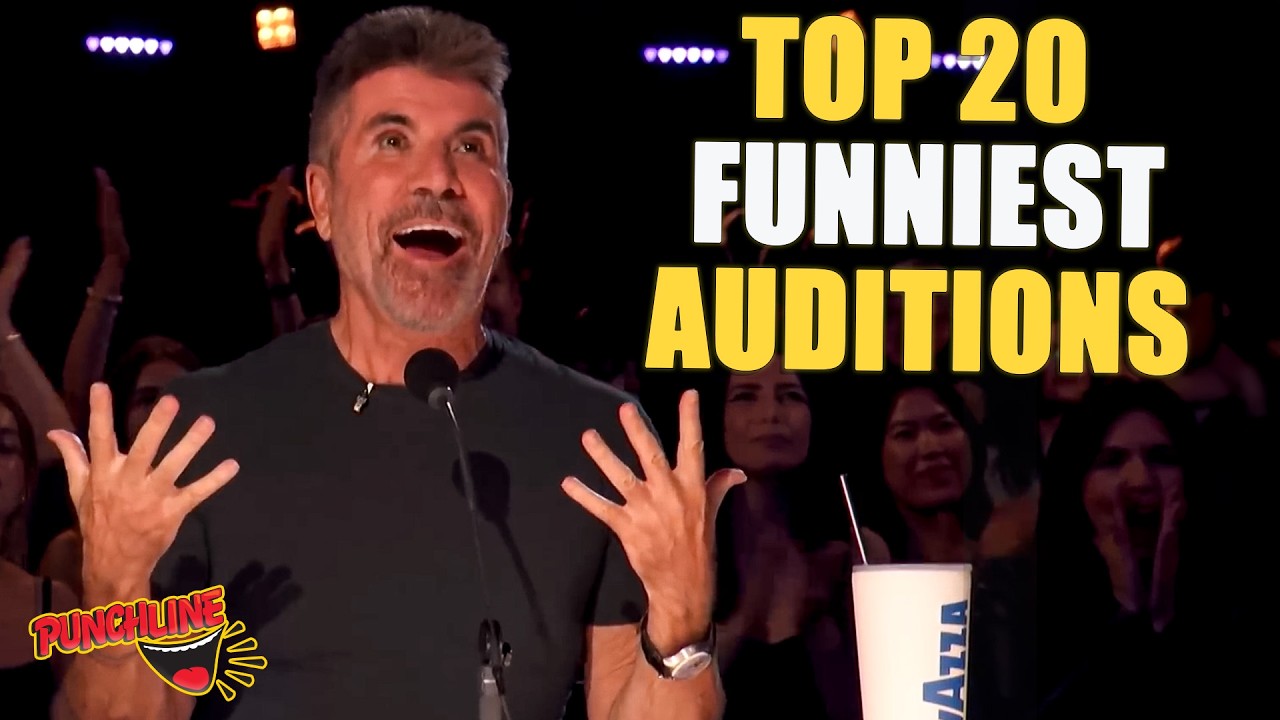Top 20 Funniest Auditions on AGT & BGT! Comedians, Singers, Magicians & More!