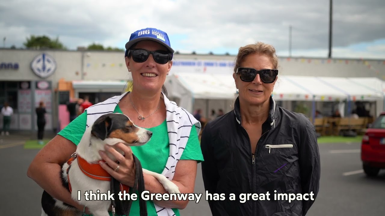 Dodder Greenway with subtitles