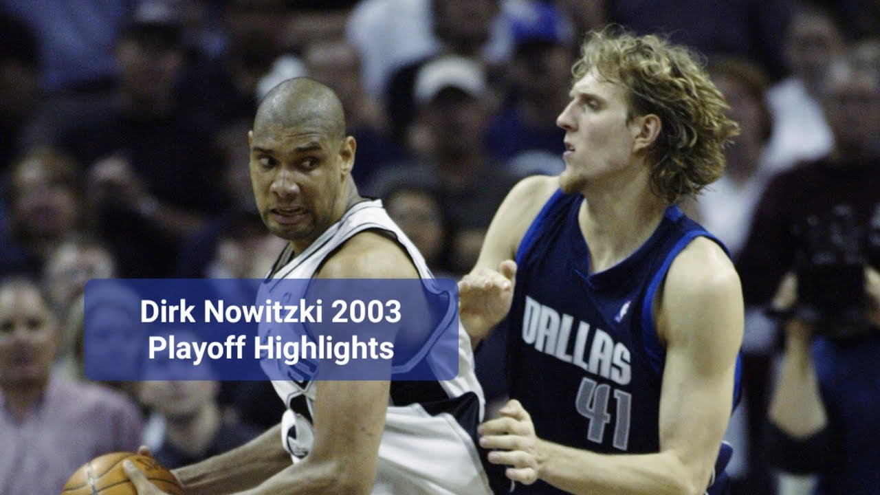 Dirk Nowitzki 2003 Playoff Highlights