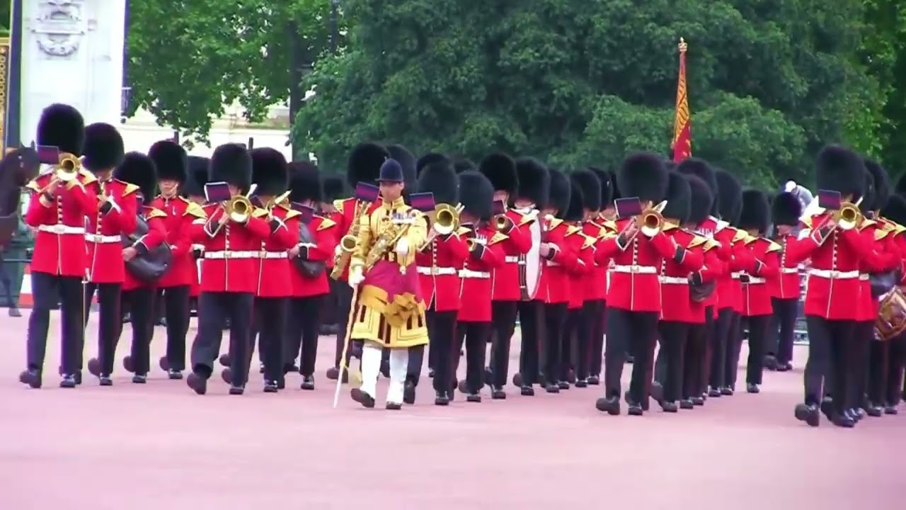 Makoki en el funeral de la reina Isabel II