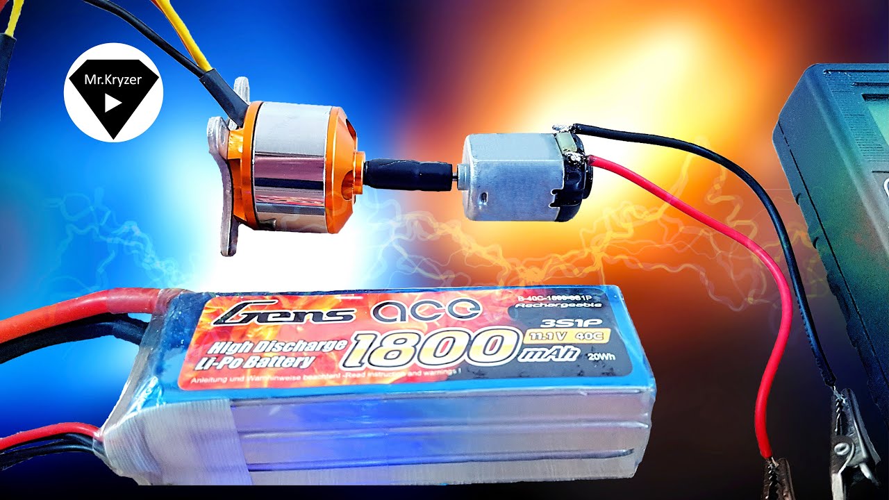 Experiment on how many watts a maximum of 130 motors can give?