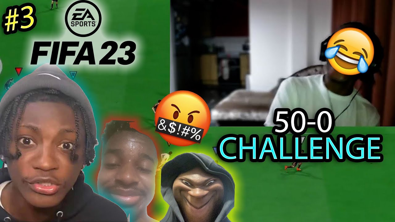 HE WASN'T HAVING IT!!🤬| 50-0 Pro Clubs Challenge #3