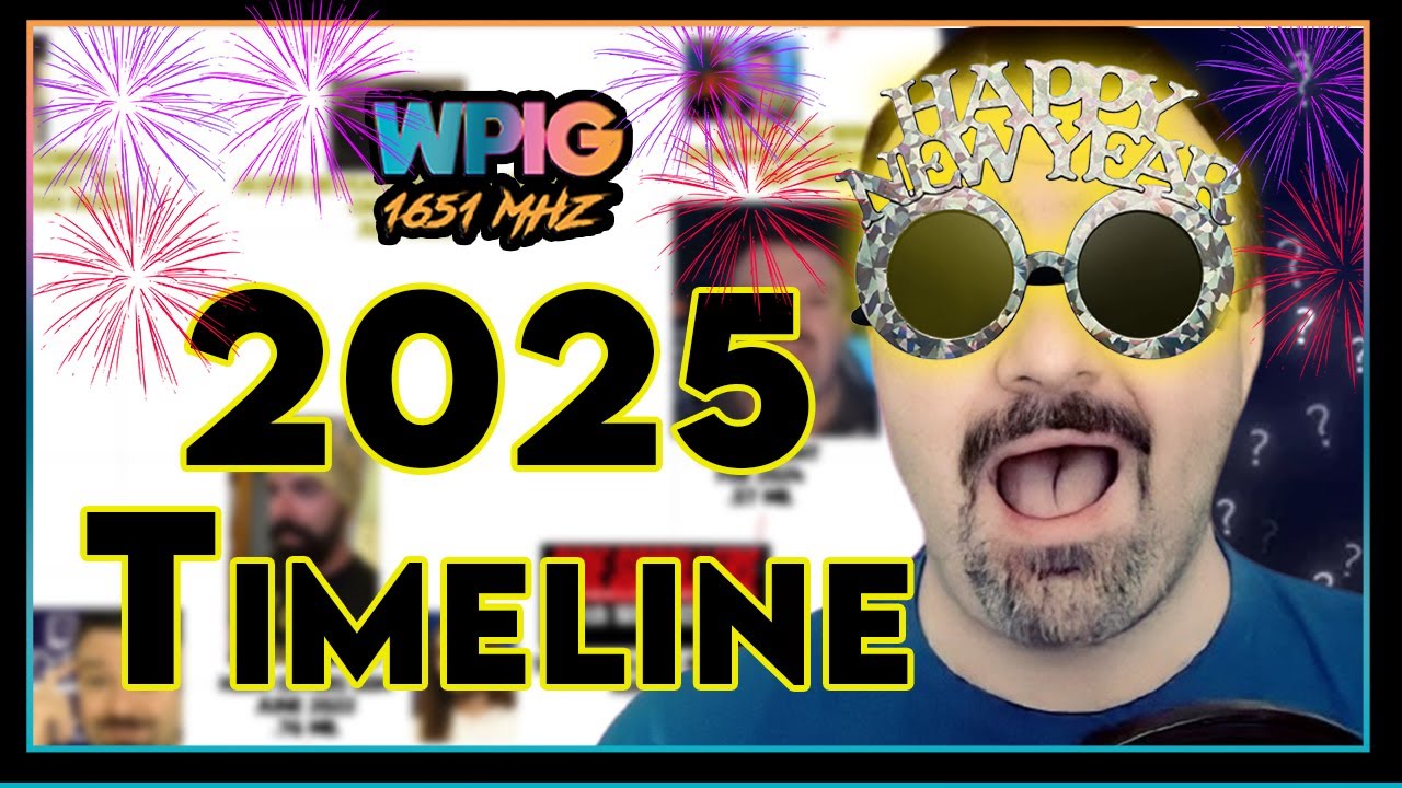 WPIG1651 New Year's Party - The COMPLETE Timeline of 2025 (12/31/2025)