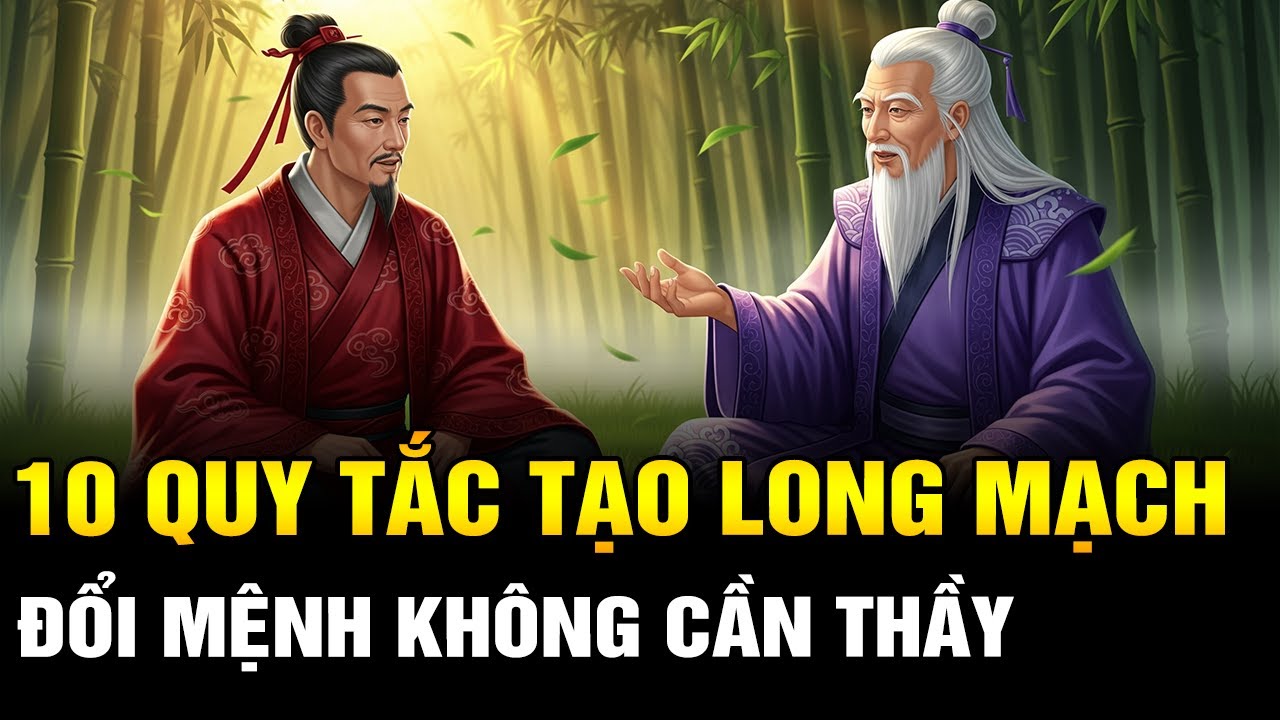 Không Cần Thầy Phong Thủy Cũng Đổi Vận Mệnh: 10 Quy Tắc Tạo Long Mạch Tự Thân Ai Cũng Làm Được