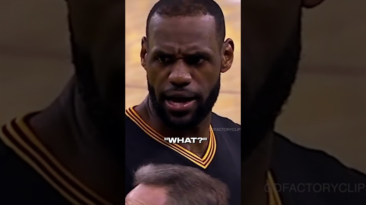 LeBron disrespecting Steph 👀 #shorts