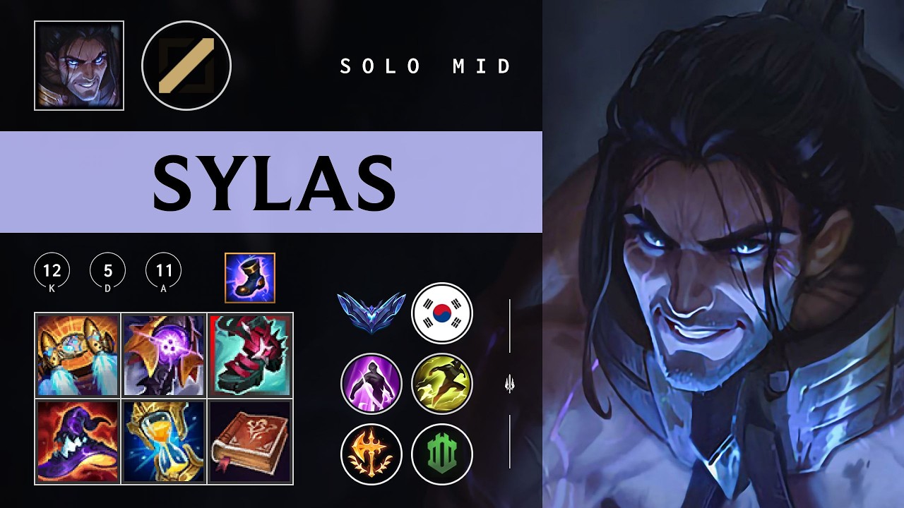 Sylas Mid vs Sion - KR Diamond Patch 26.03