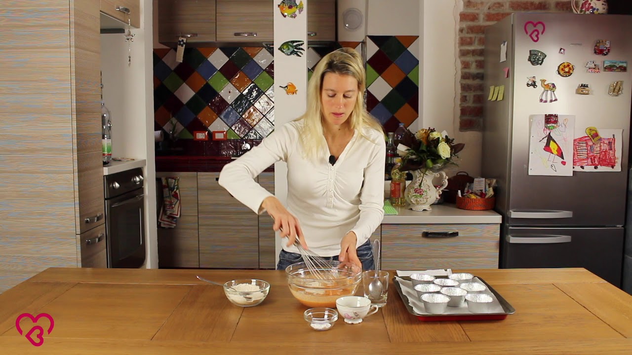 Muffin vegan carota e arancia