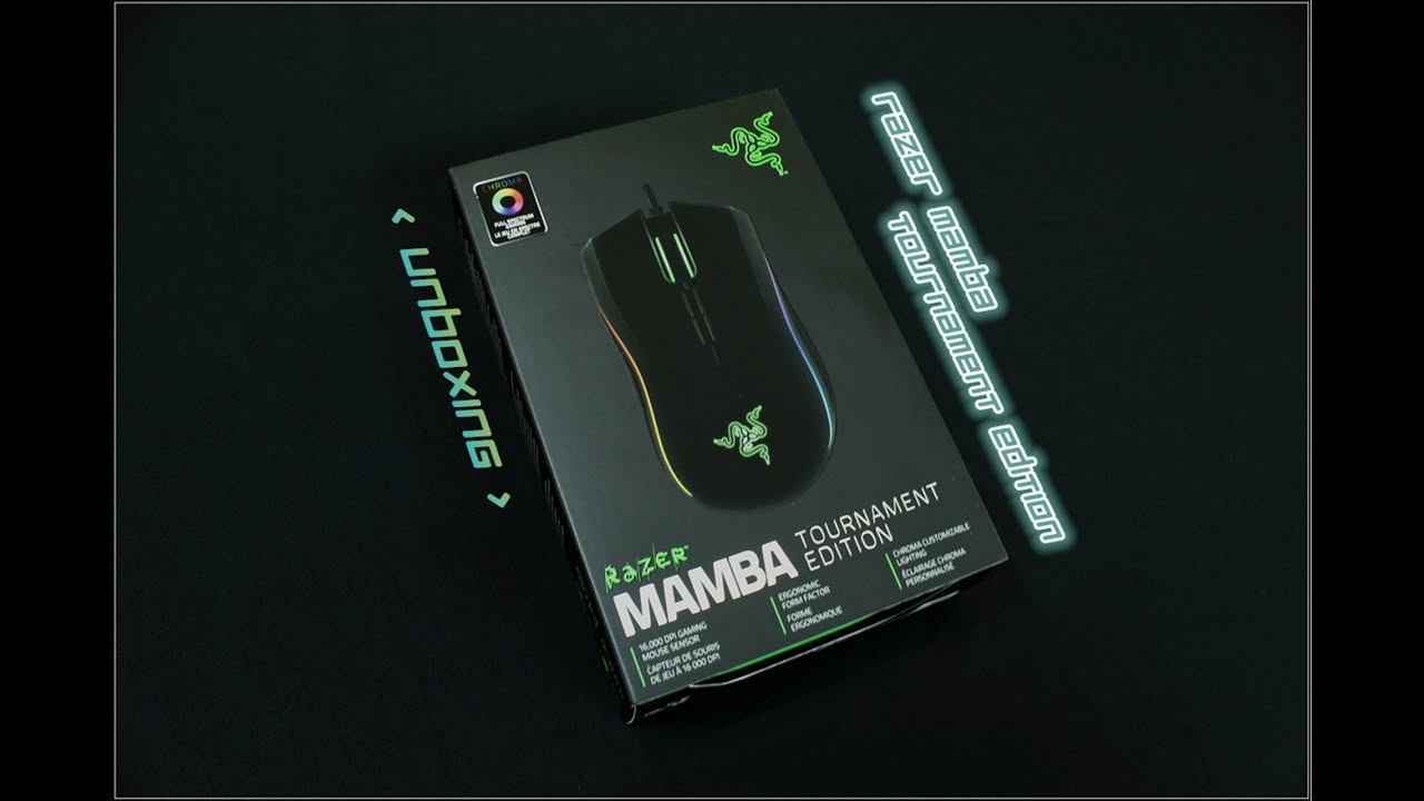 [ UNBOXING + LIGHTING FEATURE ] - RAZER MAMBA TOURNAMENT EDITION