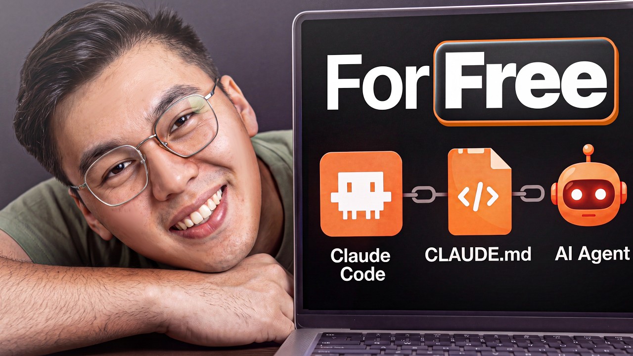 How to Build an AI Agent with Claude Code for FREE - Step by Step