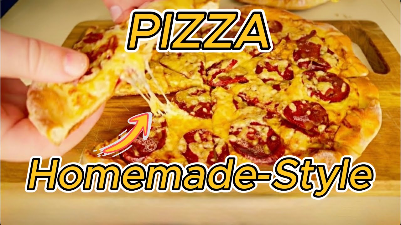 Better Than Delivery! The Ultimate Homemade Pizza Recipe 🍕
