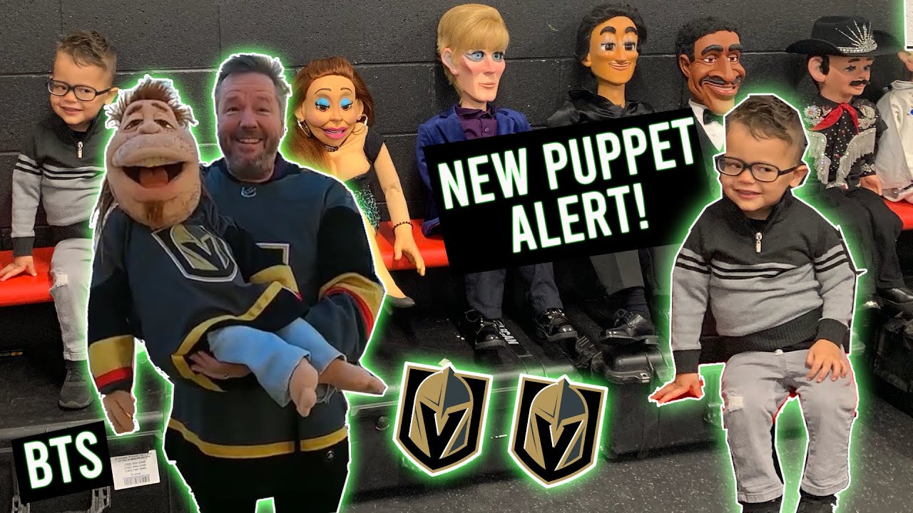 TERRY FATOR VEGAS GOLDEN KNIGHTS VIDEO SHOOT **Gavin meets puppets & shops for kids toys & cars**