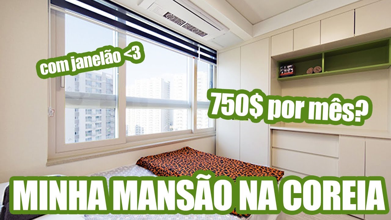 ALUGUEI UM APARTAMENTO NA COREIA DO SUL
