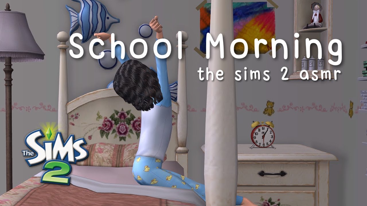 nostalgic school morning 🚌 the sims 2 aesthetic gameplay &bull; no cc