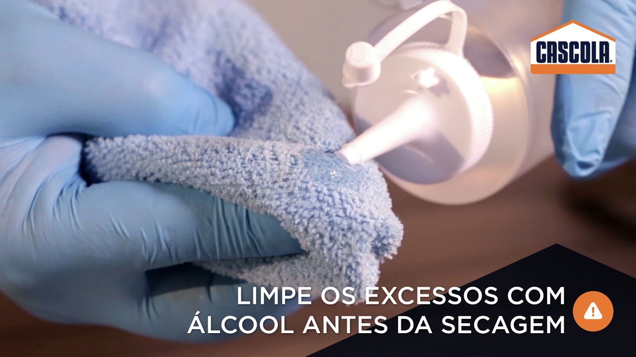 CASCOLA | Monta & Fixa PL700 Transparente: Instala&ccedil;&atilde;o de dobradi&ccedil;a