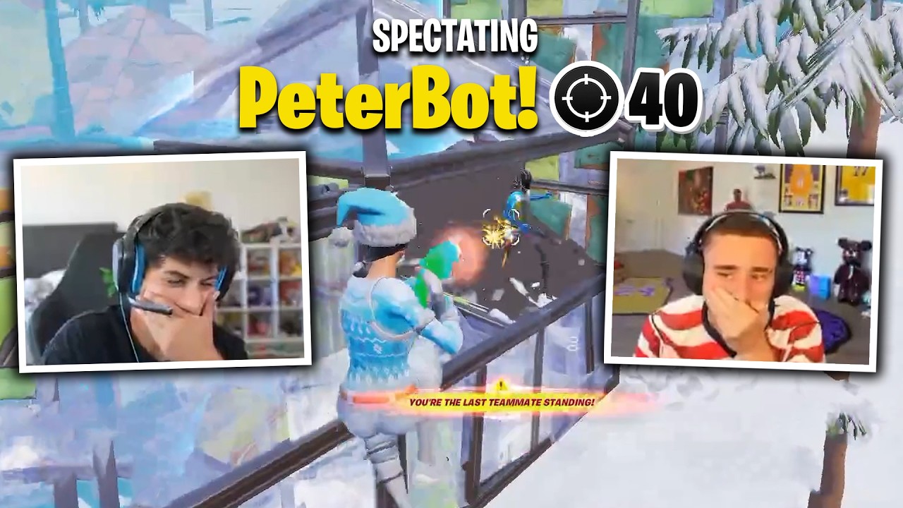 Streamers REACT to PeterBot&rsquo;s SOLO CLUTCH in UNREAL Ranked
