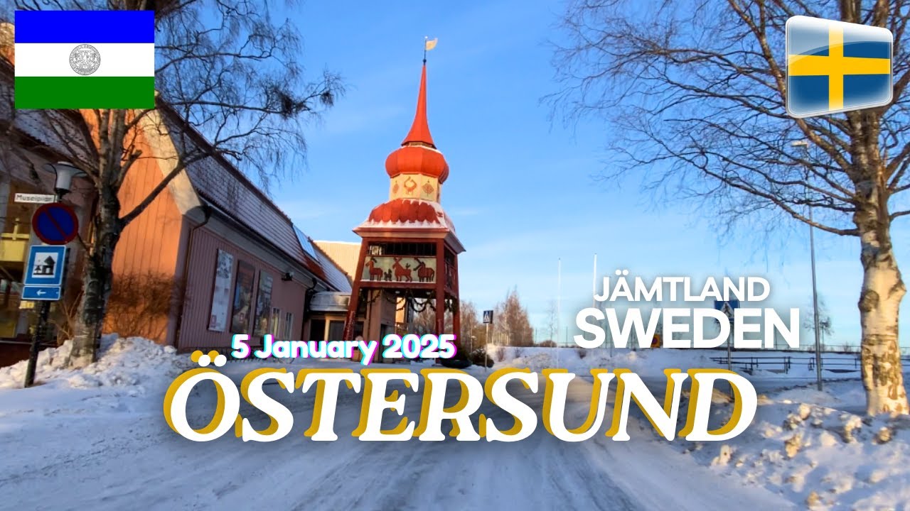 RELAX DRIVE TOUR ÖSTERSUND SWEDEN - DRIVE TOUR  - 2025 - SWEDEN DRIVE TOUR