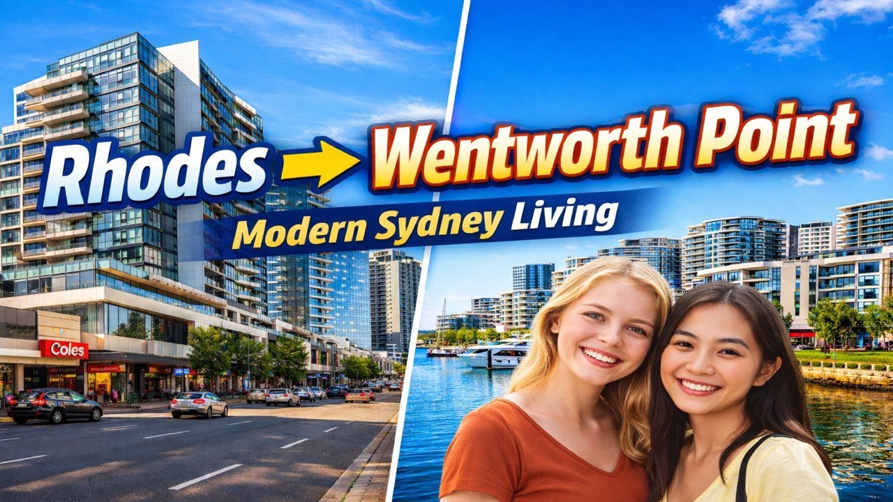 Rhodes and Wentworth Point Sydney | A Calm Drive Through Modern Suburbs