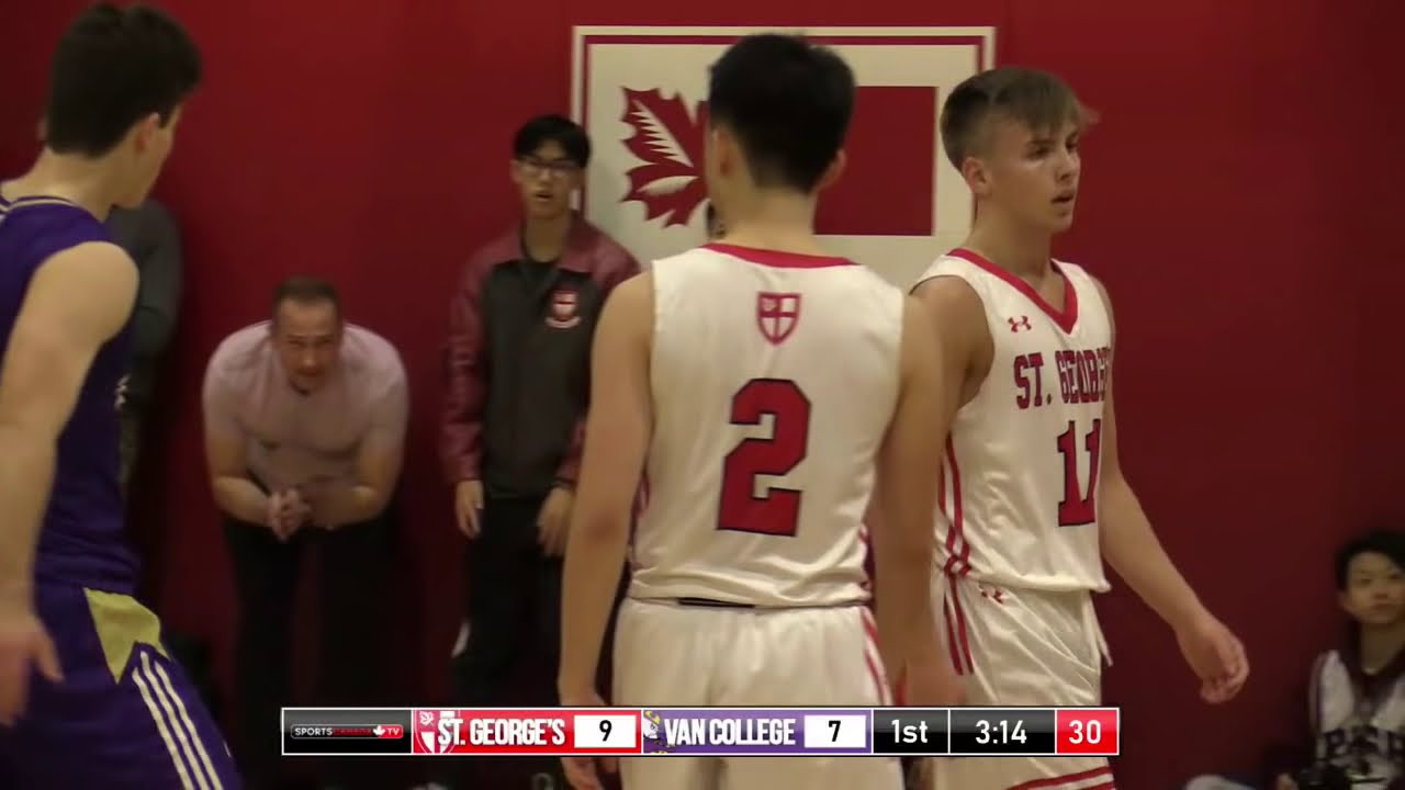 2019 BC HS BASKETBALL: VAN COLLEGE VS ST. GEORGE’S | SENIORS